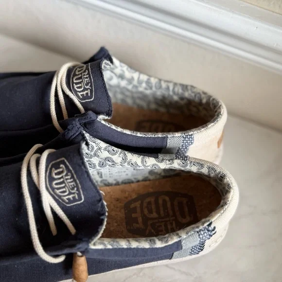 Hey Dude Men's Wally Break Stitch Slip Ons - Picture 3 of 10